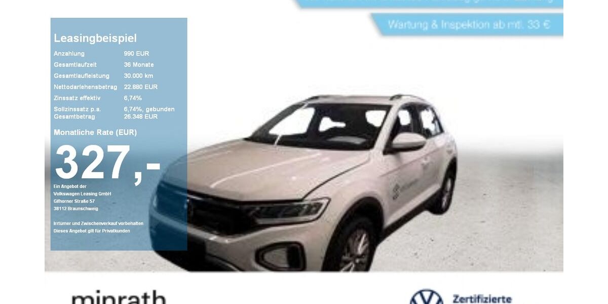 VW T-Roc 87.736 km 22.380 &euro; Moers 47441