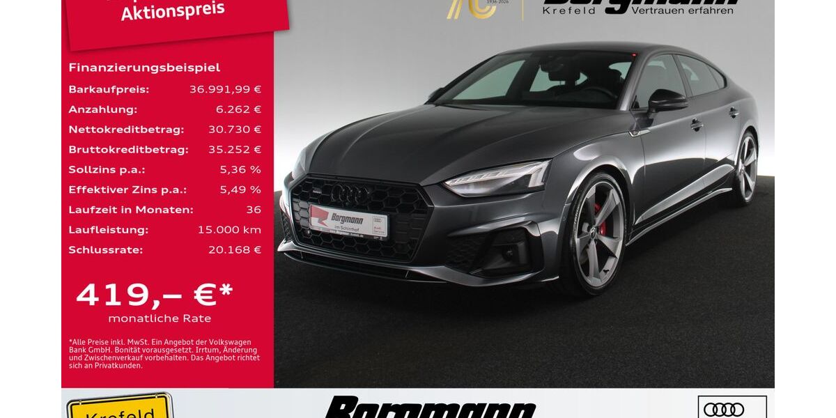 Audi A5 88.116 km 36.992 &euro; Krefeld 47803