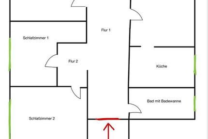 Wohnung Wuppertal Gemarkung Langerfeld - 4.5 Zimmer, 135 m&sup2;, 1.330&euro; | Angebot:25580128