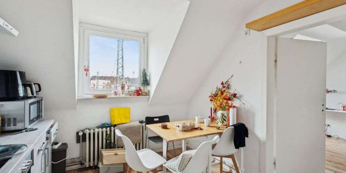 Etagenwohnung Düsseldorf Oberbilk - 1 Zimmer, 50 m&sup2;, 149.000&euro; | Angebot:26612971
