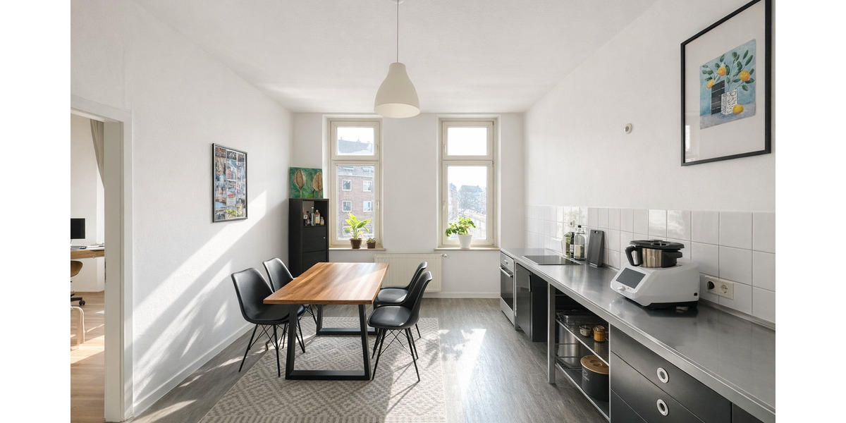 Etagenwohnung Düsseldorf Bilk - 2 Zimmer, 66 m&sup2;, 260.000&euro; | Angebot:25683644