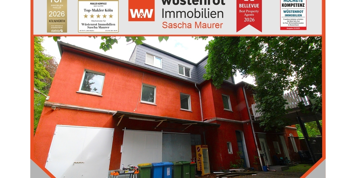 Handwerker aufgepasst! Wohn- Geschäftshaus mit drei Einheiten plus Lager und Garage. Top Grundstück! - Wohn- & Geschäftshaus Oberhausen Alt-Oberhausen | Angebot:27179297