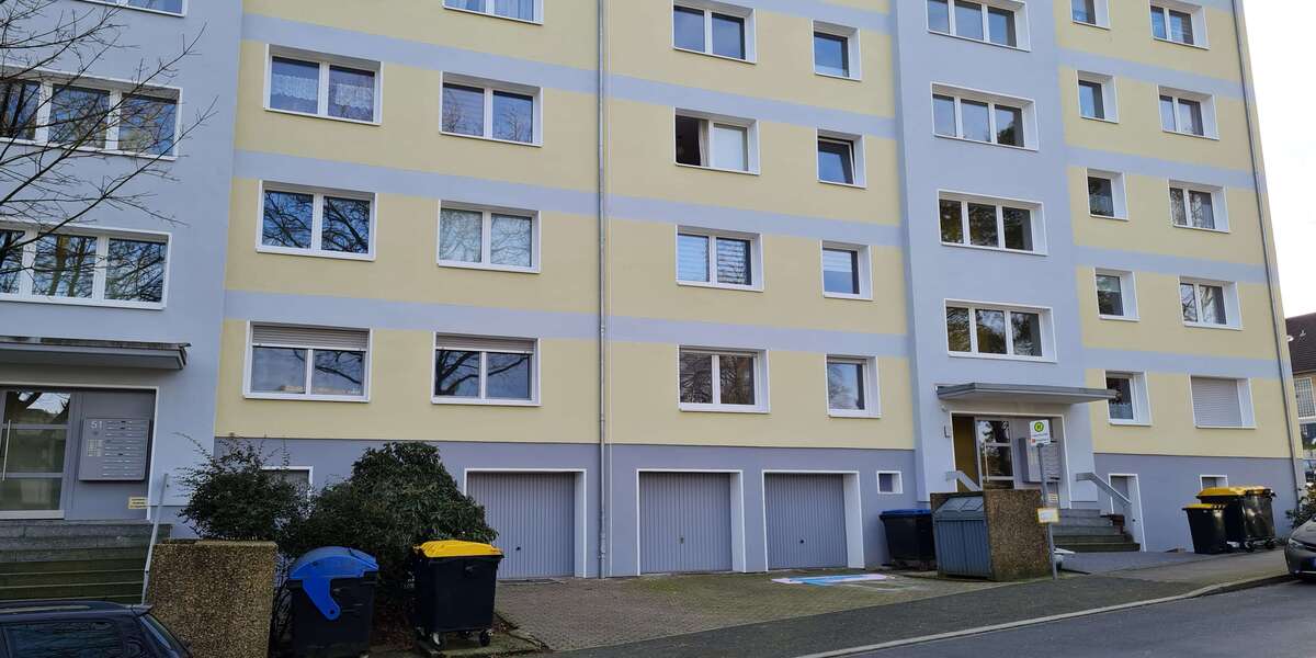 Etagenwohnung Heiligenhaus Nonnenbruch - 3 Zimmer, 71 m&sup2;, 635&euro; | Angebot:25719417