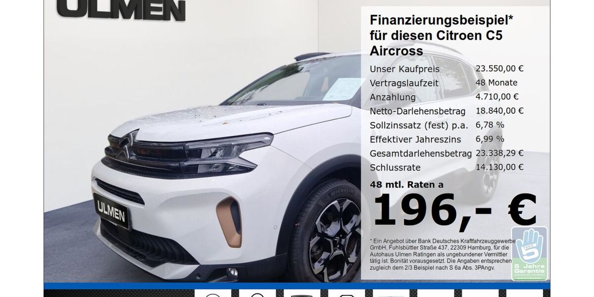Citroen C5 Aircross 21.190 km 23.550 &euro; Ratingen 40880
