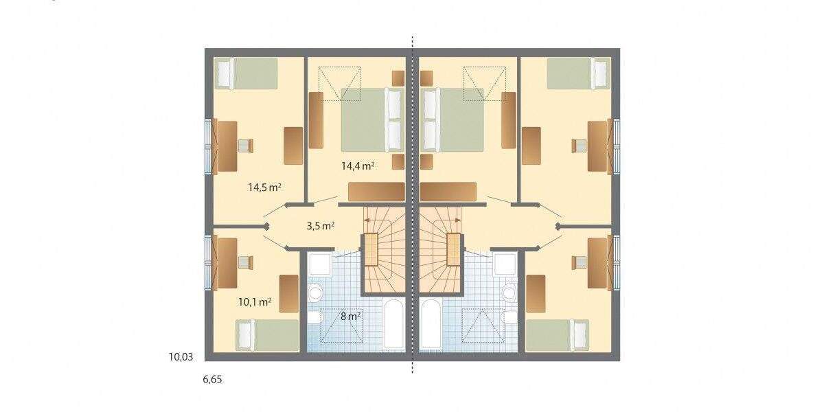 Doppelhaushälfte Kaarst Büttgen - 4 Zimmer, 102 m&sup2;, 640.200&euro; | Angebot:25684672
