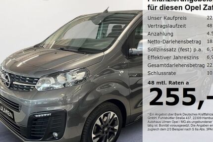 Opel Zafira Life 126.975 km 21.480 &euro; Düsseldorf 40231