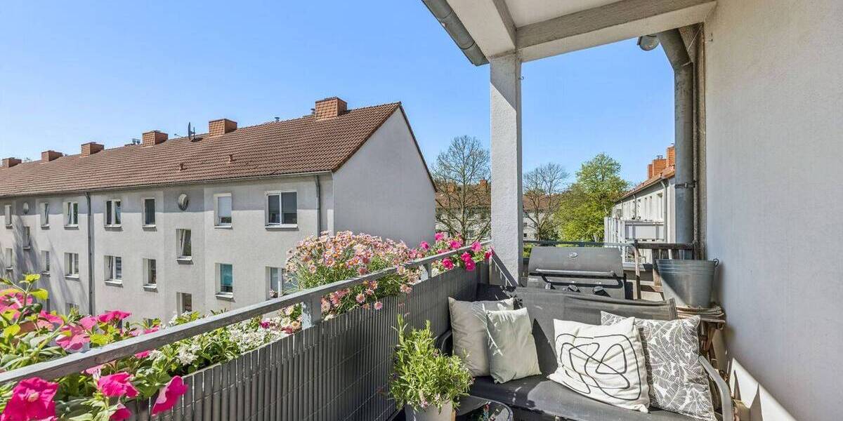 Etagenwohnung Düsseldorf / Holthausen Holthausen - 3 Zimmer, 59 m&sup2;, 249.000&euro; | Angebot:26544392
