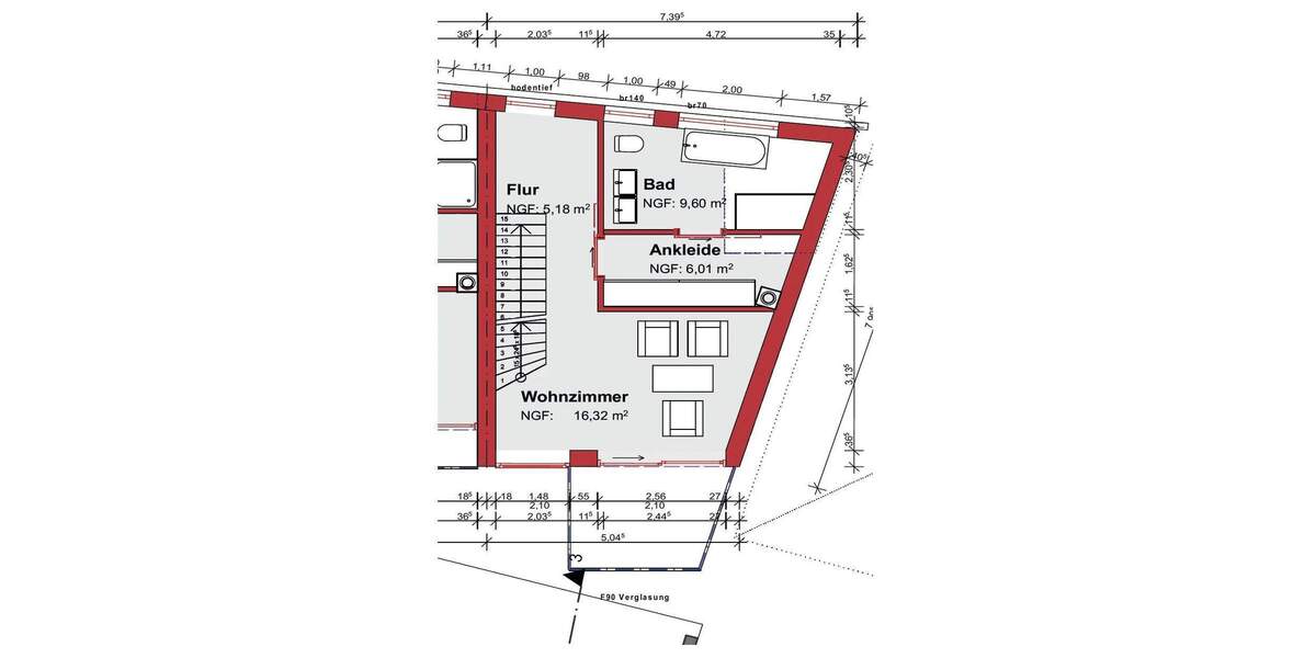 Mehrfamilienhaus, Wohnhaus Hilden - 3 Zimmer, 122 m&sup2;, 2.340&euro; | Angebot:25689219