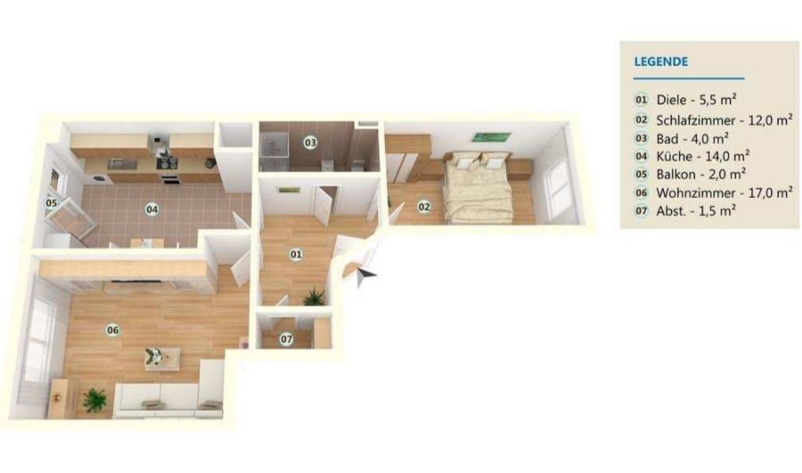 Provisionsfrei* Wohnung in Flingern Nord - Etagenwohnung Düsseldorf Stadtbezirk 2 | Angebot:27528231