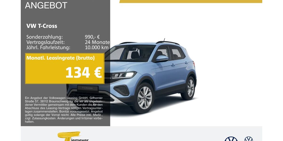 VW T-Cross 10.164 km 20.590 &euro; Gelsenkirchen 45888