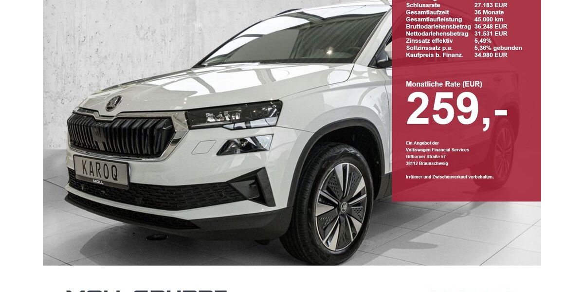 Skoda Karoq 10.000 km 34.980 &euro; Kaarst 41564