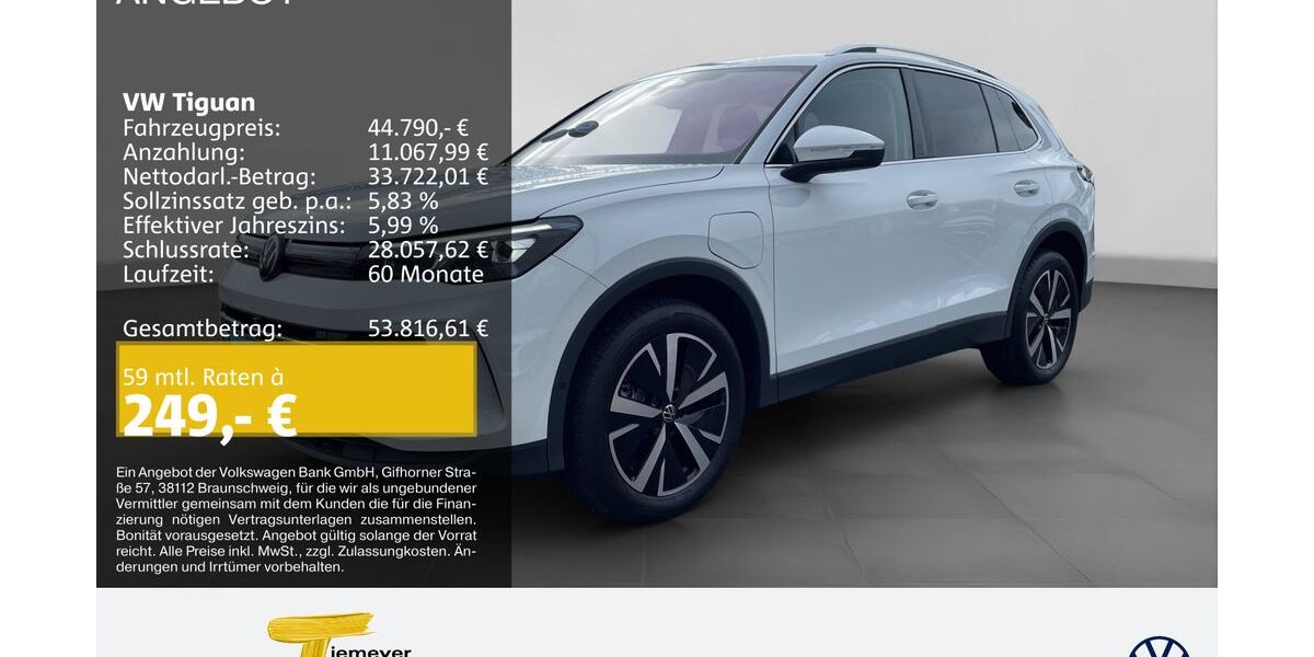 VW Tiguan 7.450 km 44.790 &euro; Duisburg 47059