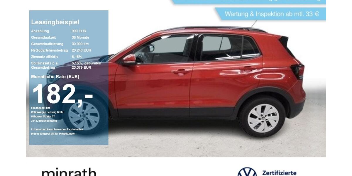 VW T-Cross 7.176 km 20.240 &euro; Moers 47441
