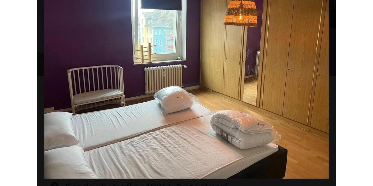 Etagenwohnung Düsseldorf Stadtbezirk 3 - 3 Zimmer, 50 m&sup2;, 1.200&euro; | Angebot:26233332