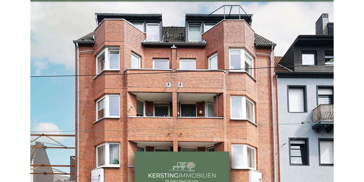 Etagenwohnung Krefeld / Stadtmitte Stadtmitte - 2 Zimmer, 55 m&sup2;, 89.000&euro; | Angebot:26554551