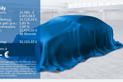 VW Caddy 121.059 km 26.980 &euro; Gelsenkirchen 45888