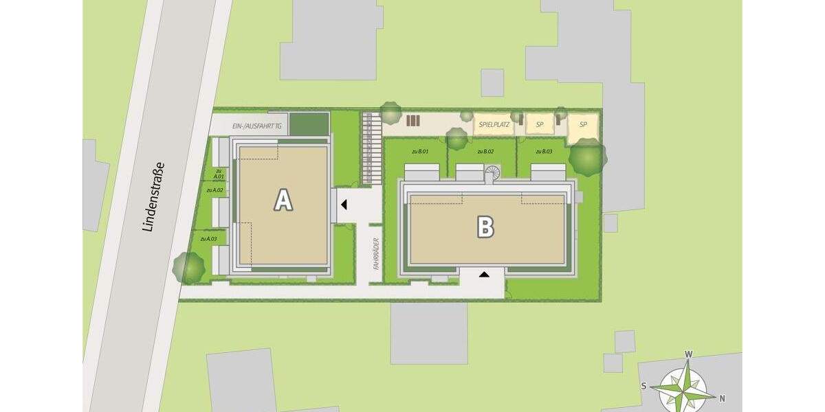 Etagenwohnung Monheim - 4 Zimmer, 103 m&sup2;, 649.800&euro; | Angebot:25684483