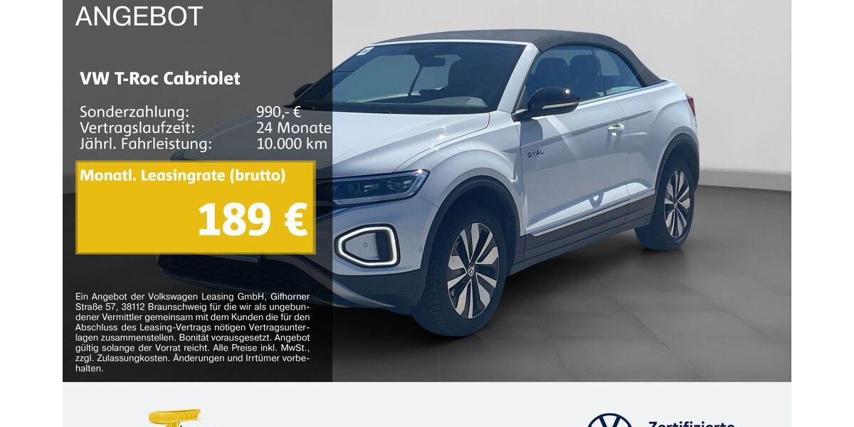 VW T-Roc 24.899 km 23.960 &euro; Remscheid 42897