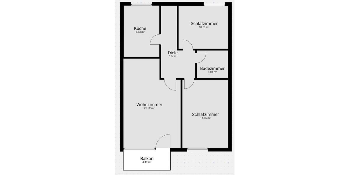 Dachgeschoßwohnung Essen Stadtbezirk VI - 3 Zimmer, 70 m&sup2;, 120.000&euro; | Angebot:27196436