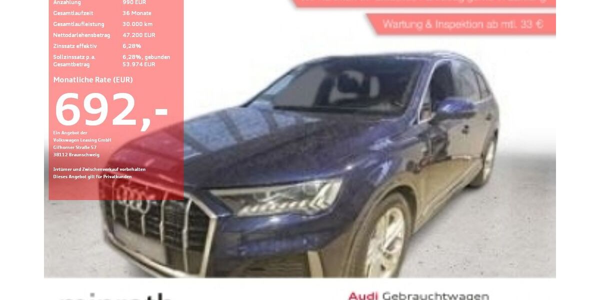 Audi Q7 93.916 km 46.410 &euro; Moers-Hülsdonk 47441