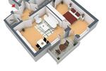 Etagenwohnung Wuppertal Unterbarmen - 2 Zimmer, 56 m&sup2;, 479&euro; | Angebot:25330815