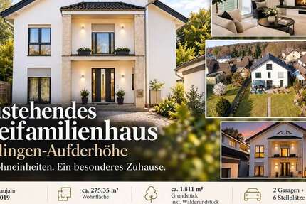 Haus Solingen / Auf der Höhe Auf der Höhe - 7 Zimmer, 275 m&sup2;, 959.000&euro; | Angebot:27525559