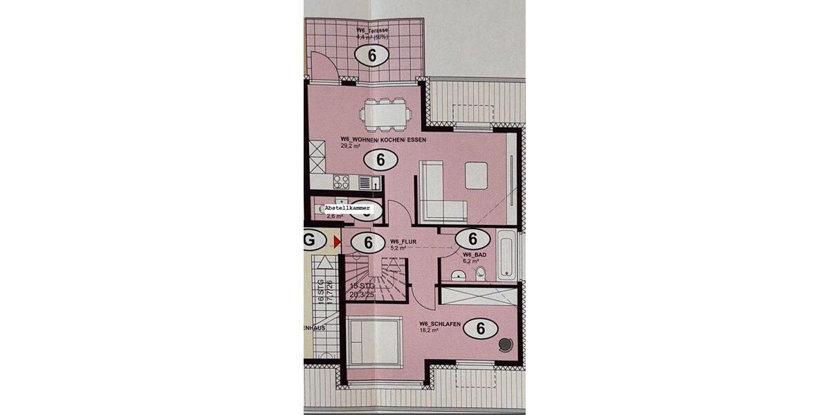 Etagenwohnung Duisburg Beeck - 3 Zimmer, 80 m&sup2;, 165.000&euro; | Angebot:27197652