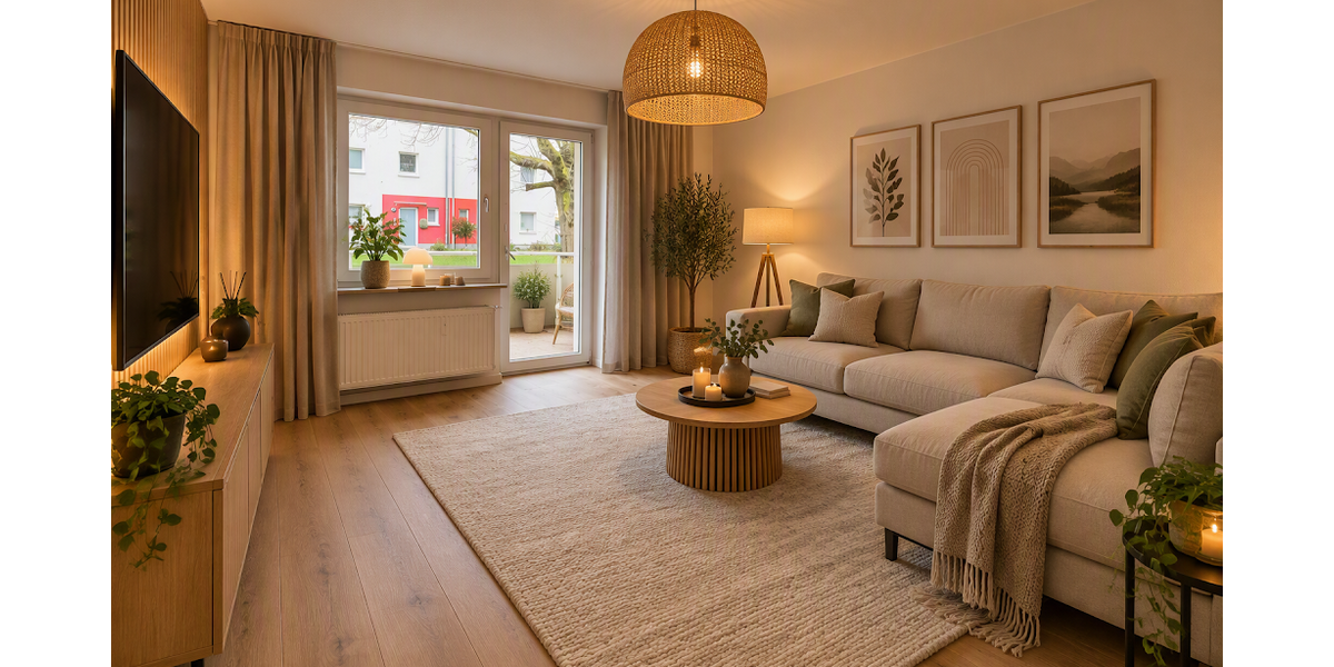 Etagenwohnung Velbert Am Berg - 2 Zimmer, 53 m&sup2;, 429&euro; | Angebot:27523297