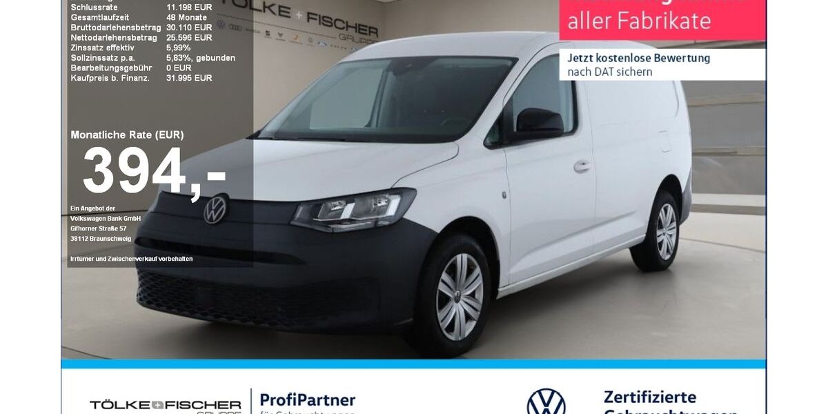 VW Caddy Maxi 15.845 km 30.699 &euro; Krefeld 47805