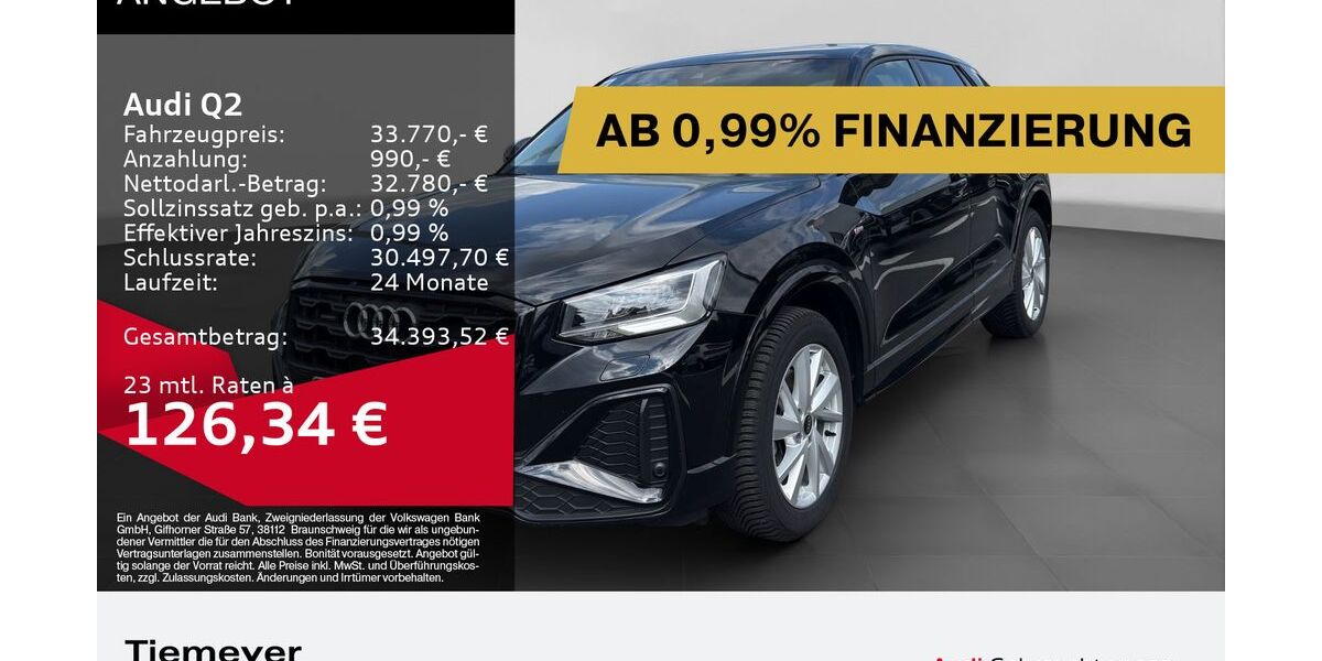 Audi Q2 7.795 km 33.220 &euro; Gelsenkirchen 45894