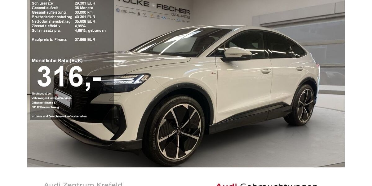 Audi Q4 e-tron 35.024 km 37.389 &euro; Krefeld 47805