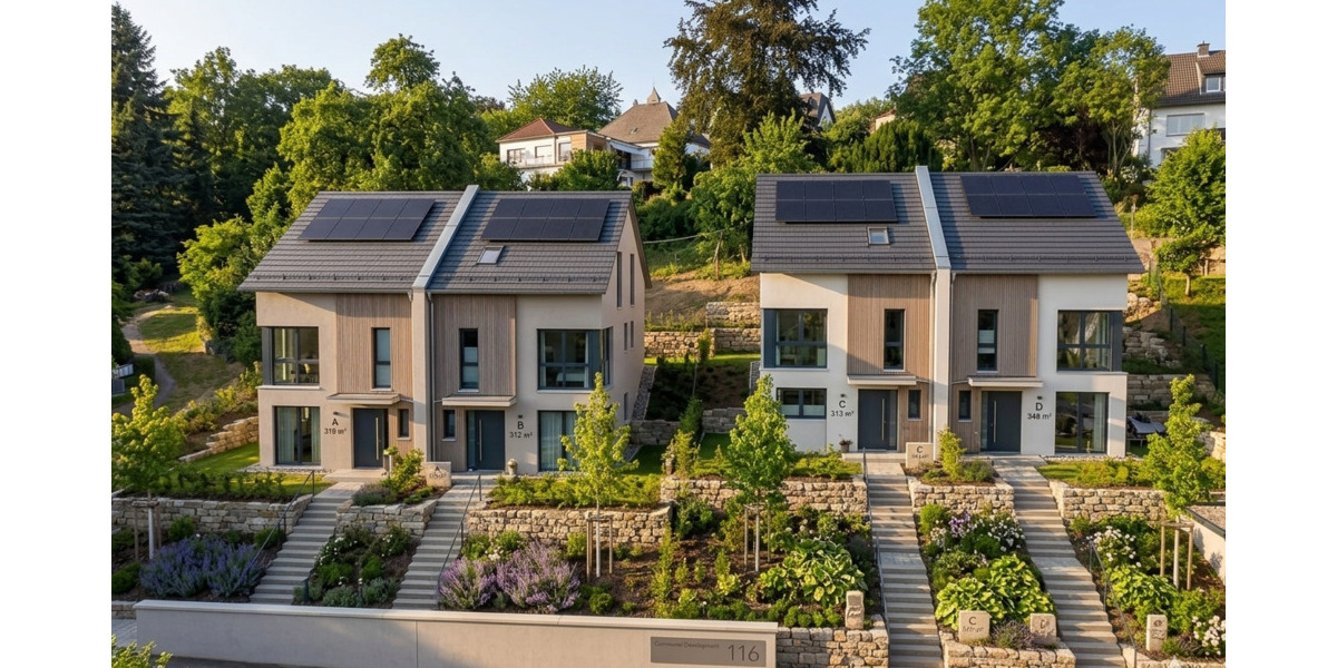 Doppelhaushälfte Essen Kupferdreh - 4 Zimmer, 102 m&sup2;, 611.670&euro; | Angebot:26043418