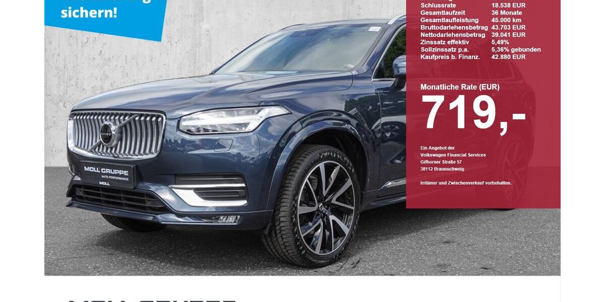 Volvo XC90 72.109 km 42.880 &euro; Düsseldorf 40474