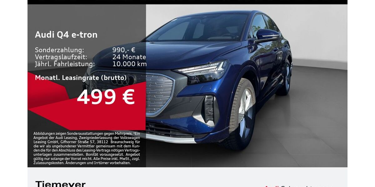 Audi Q4 e-tron 10.442 km 45.930 &euro; Gelsenkirchen 45894