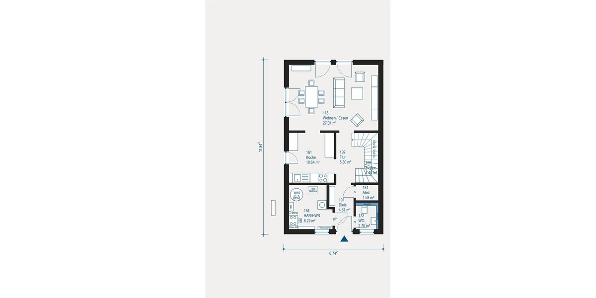 Individuell geplante Doppelhaushälfte in Düsseldorf - Komfort und Flexibilität für Ihr neues Zuhause - Doppelhaushälfte Düsseldorf Wersten | Angebot:27512382