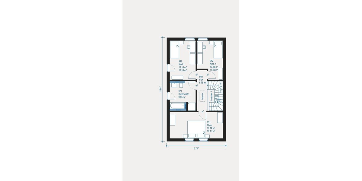 Individuell geplante Doppelhaushälfte in Düsseldorf - Komfort und Flexibilität für Ihr neues Zuhause - Doppelhaushälfte Düsseldorf Wersten | Angebot:27512382